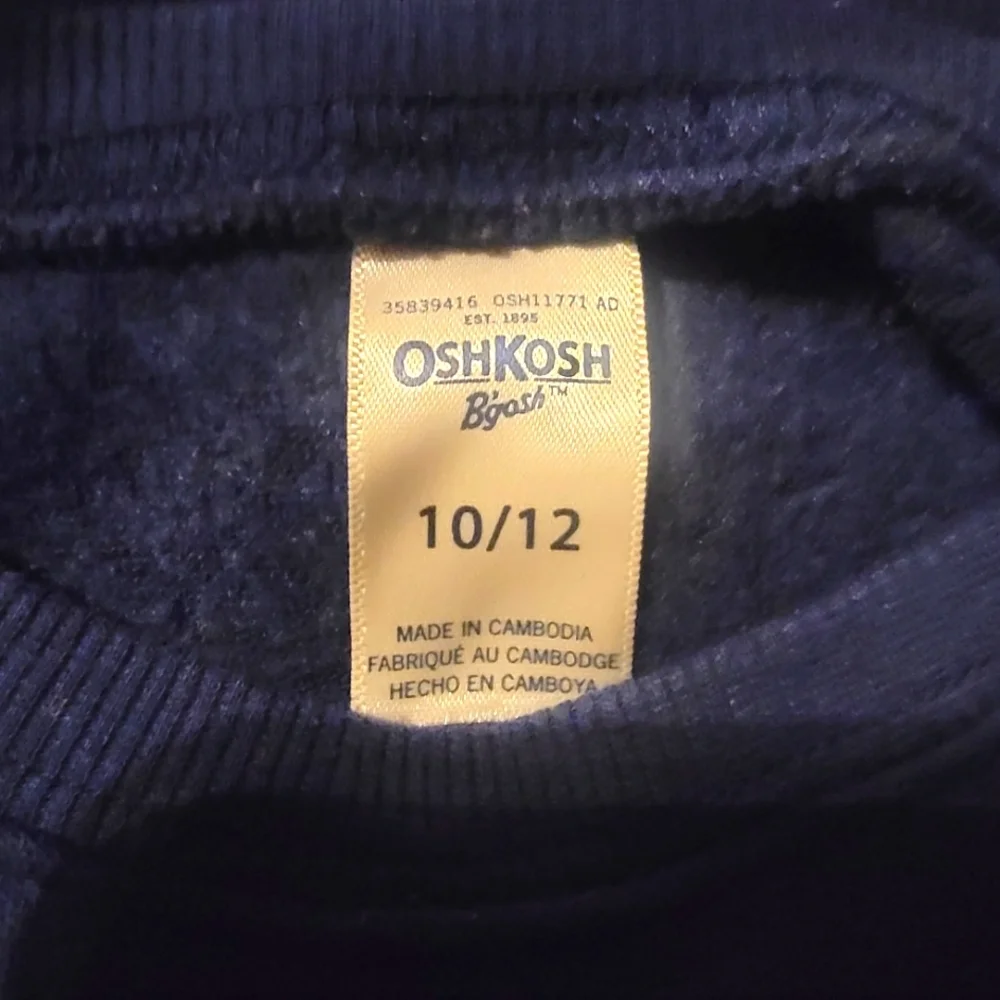OshKosh 10/12 Bonjour Flip Shirt